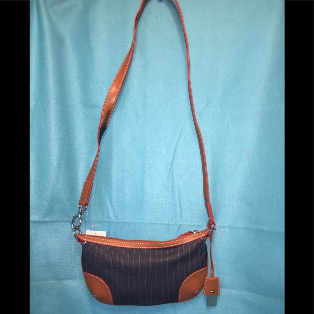 Tommy Hilfiger denim crossbody hobo bag